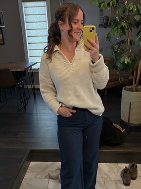 2/$20❤️- SWEATER | Women’s quarter zip sweater size medium